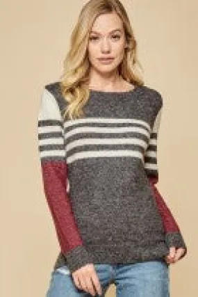 Andree by Unit Color Block Sweater-ARRIVING SOON!