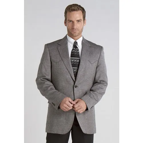 Circle S Men's Apparel - Plano Sportcoat - Donegal Black