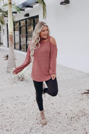 Maddox Off Shoulder Sweater