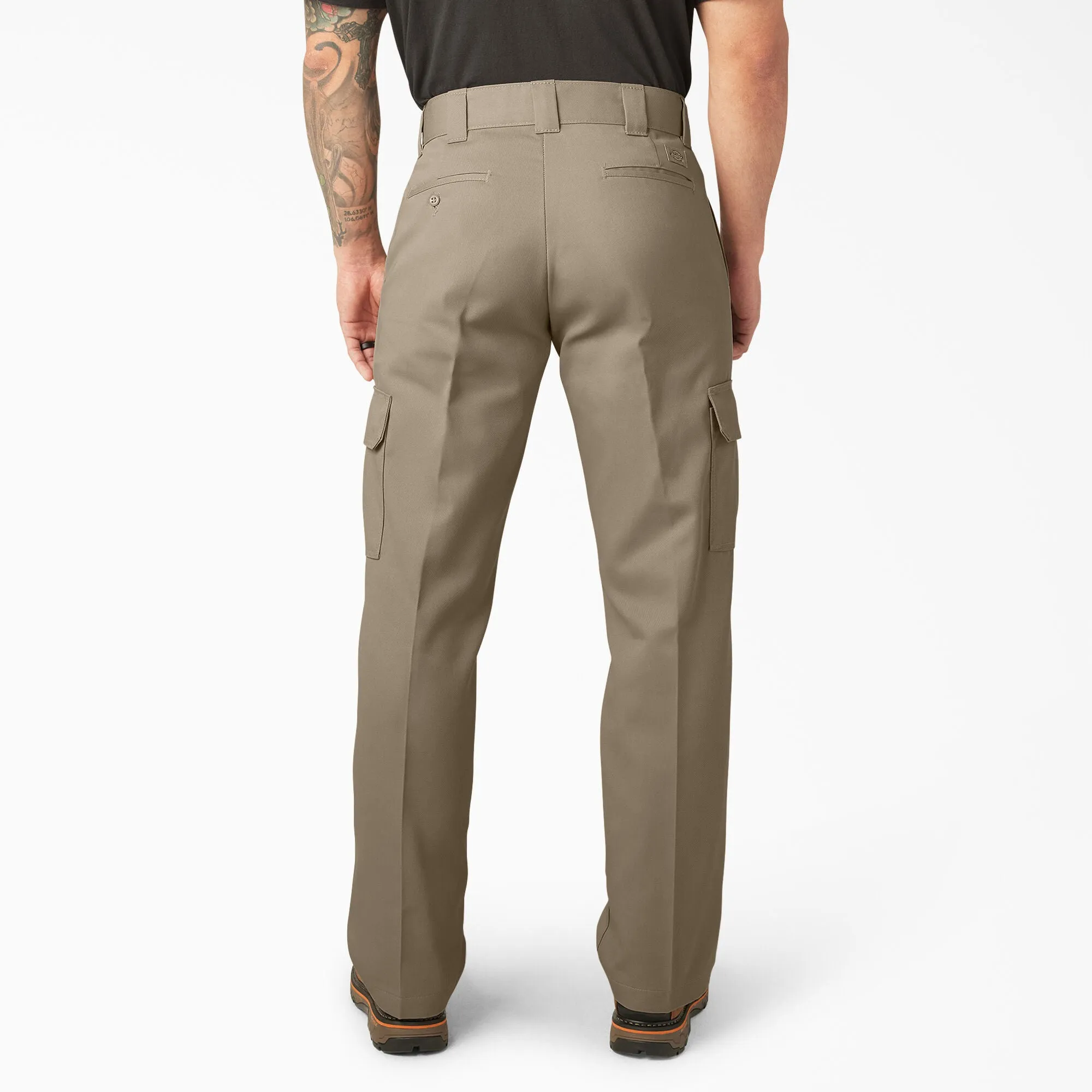 Relaxed Fit Cargo Work Pants Desert Sand