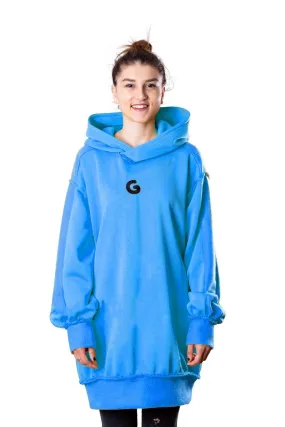 TheG Fresh Oversize Hoody Woman // blue